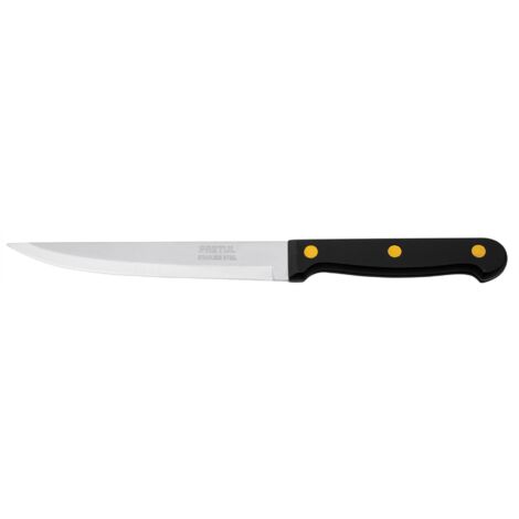 Cuchillo liso con mango de plástico - 13 cm