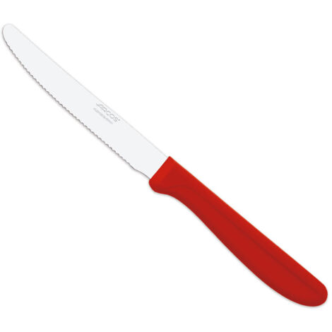 CUCHILLO MESA MANGO ROJO 370322