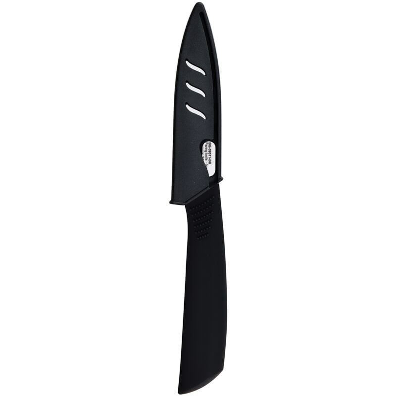 

Cuchillo mondador de 9 cm en color negro Bergner colección Cera bio