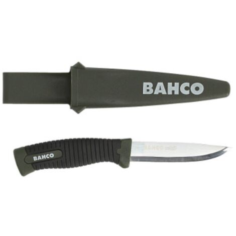 Cuchillo multiusos Bahco, modelo ideal para cortar, pelar y realizar tareas de precisión, alta durabilidad y rendimiento profesional en trabajos exigentes y actividades al aire libre.