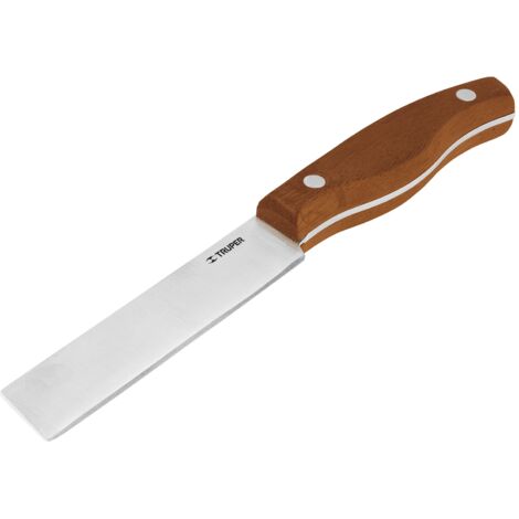 Cuchillo multiusos con mango de madera - 19 cm