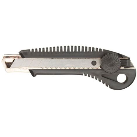 Cuchillo multiusos top-tools 17b328 hoja retráctil 18 mm cierre de tornillo