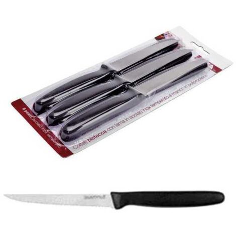 Cuchillo para bistec con hoja dentada de 11,0 cm, paquete de 6, Ilsa