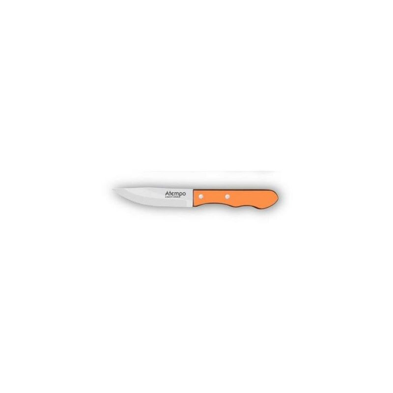 

Cuchillo Para Churrasco Mango Naranja 125-13 N