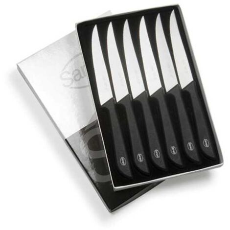 Cuchillo para costillas de 12,0 cm, paquete de 6, Lario Sanelli
