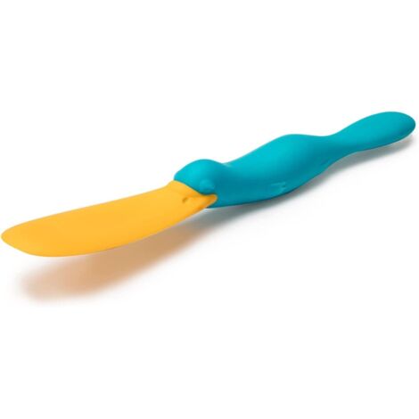 Cuchillo para mantequilla - Divertido utensilio de cocina - Cuchillo para untar sin BPA y 100 % seguro para alimentos - Navaja de bolsillo para salsas y gourmets - Cuchillo pequeño para untar y servir