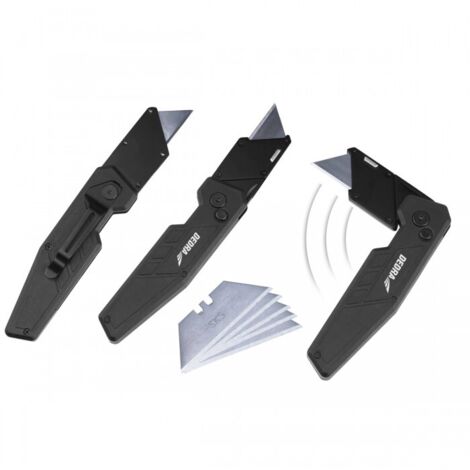 Cuchillo plegable Dedra m9083 acero inoxidable 5 hojas