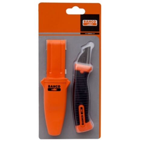 CUCHILLO ROBUSTO BI-COMPONENTE, EN BLISTER - BAHCO