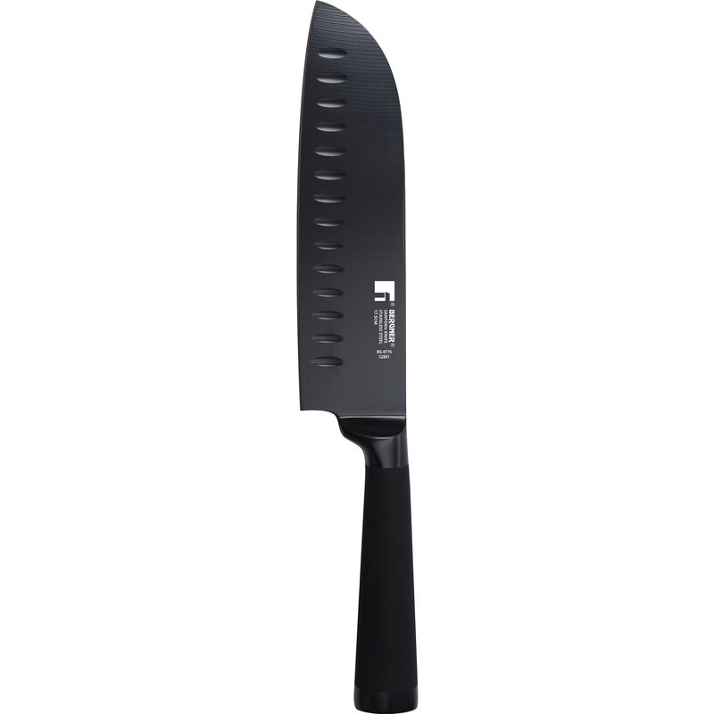

Cuchillo Santoku 17.5Cm Acero Inoxidable Black Blade Bg