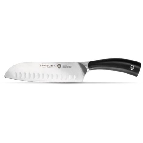 Cuchillo Santoku 18 cm Obsidiana Zwieger