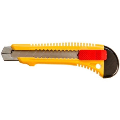 Cuchillo Topex 17b191 18mm hoja segmentada ergonómico