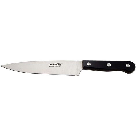 Cuchillo verdulero - 15 cm - Negro