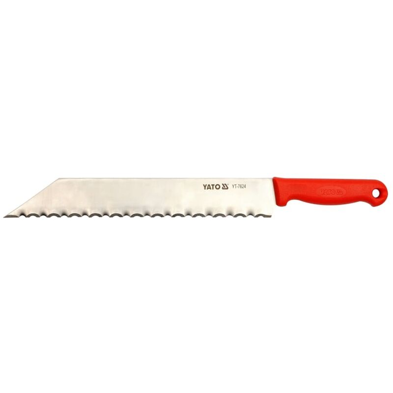 

Yato Cuchillo para lana mineral 480 mm - Rojo