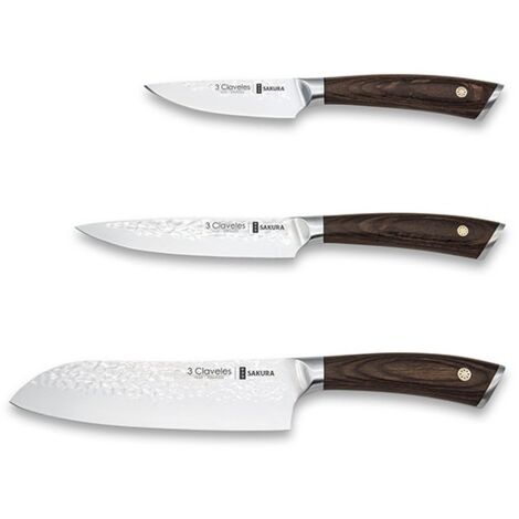 CUCHILLOS COCINA FORJADO SAKURA SET-3