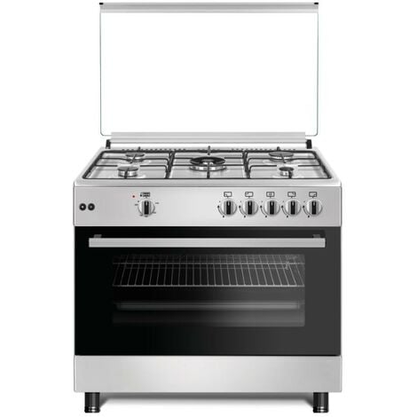 Foster 7135 081 - Forno da Incasso Combinato a Vapore, Vetro Nero Smussato,  Inox Spazzolato, 60x46 cm, A++