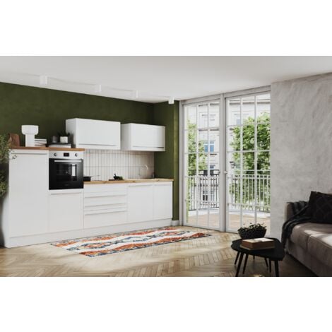 Cucina Angolo Cottura Piano Cottura A Induzione Cappa Backdraft Bianco Gabriel 320 Respecta