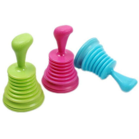 Cucina, bagno, WC, lavandino, pistone, scarico intasato, scarico, scarico, scarico, pulitore per scarichi, 1 pz (verde)