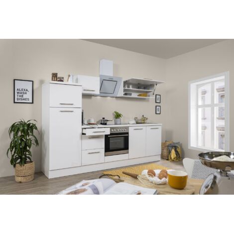 Cucina Blocco cucina Blocco cucina Amanda bianco 270 cm Respekta Premium