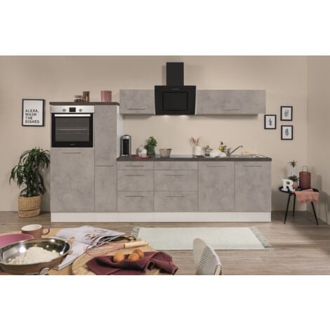 Cucina blocco cucina blocco cucina in cemento Amanda 300 cm Respecta Premium