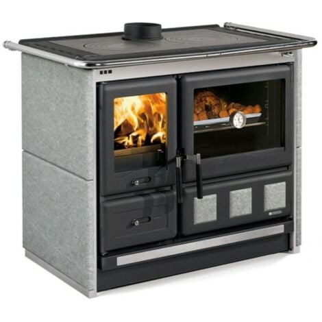 Cucina elettrica NORD Nordica ROSA XXL MAIOLICA Cucina a legna 8,5 kw - 244 m³ riscaldabili - Pietra naturale (7015146)