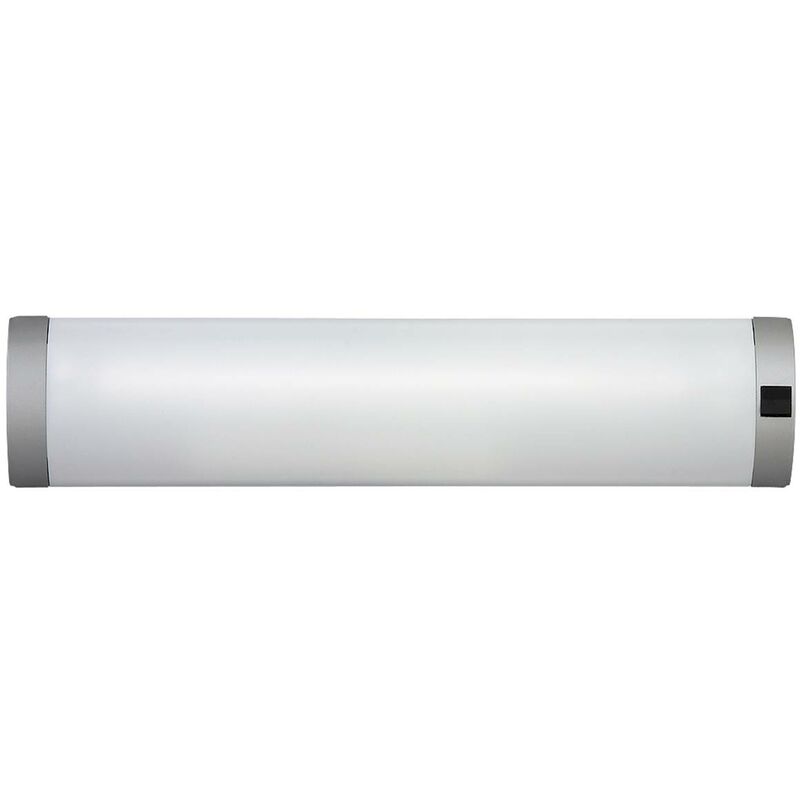 Image of Cucina lampada morbida plastica argento l: 4.5 cm b: 41 cm h: interruttore 9 centimetri