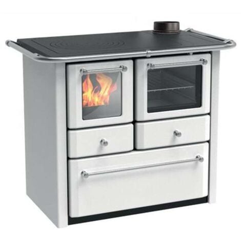 Cucina Legna Gaia 4,5 Bianca Lincar