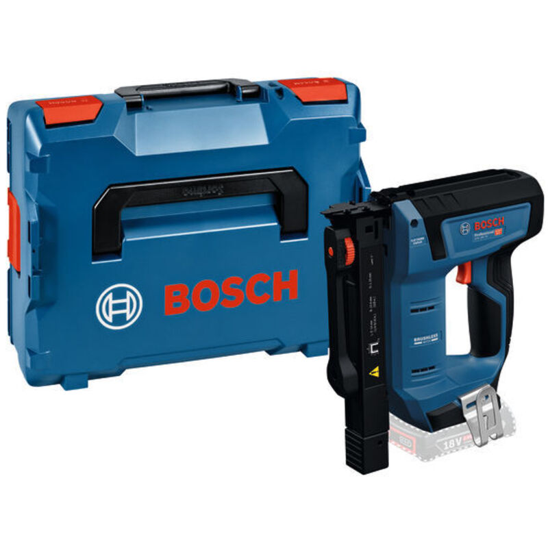 Cucitrice per legno a batteria Bosch GTH 18V-14 senza batteria e caricabatterie in L-BOXX