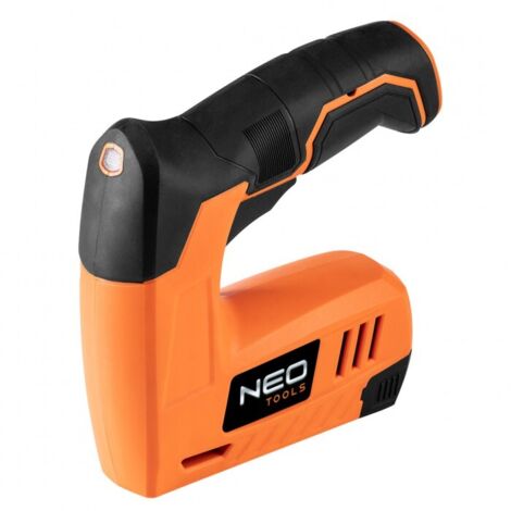 Cucitrice per tappezzeria NEO TOOLS 4V USB - Punti metallici e chiodi inclusi