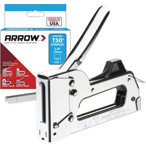 Cucitrice Pro T55 cromata Arrow