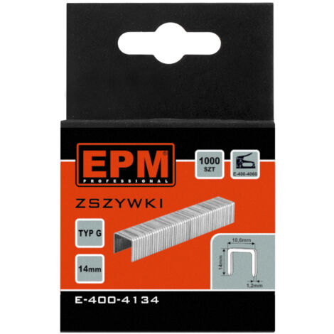 CUCITRICI TIPO G 1000 PZ 10,6 MM1,2 MM 14 MM - E-400-4134