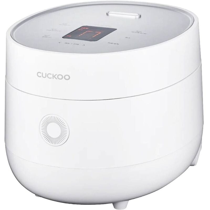 CR-0675F Cuiseur à riz blanc mat avec écran, avec verre doseur, fonction minuteur - Cuckoo