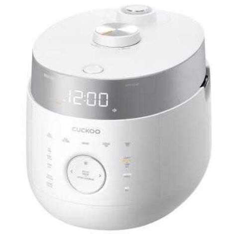 Cuckoo CRP-LHTR1009F multicooker per riso 1,8 l induzione IH bianco argento 16 programmi