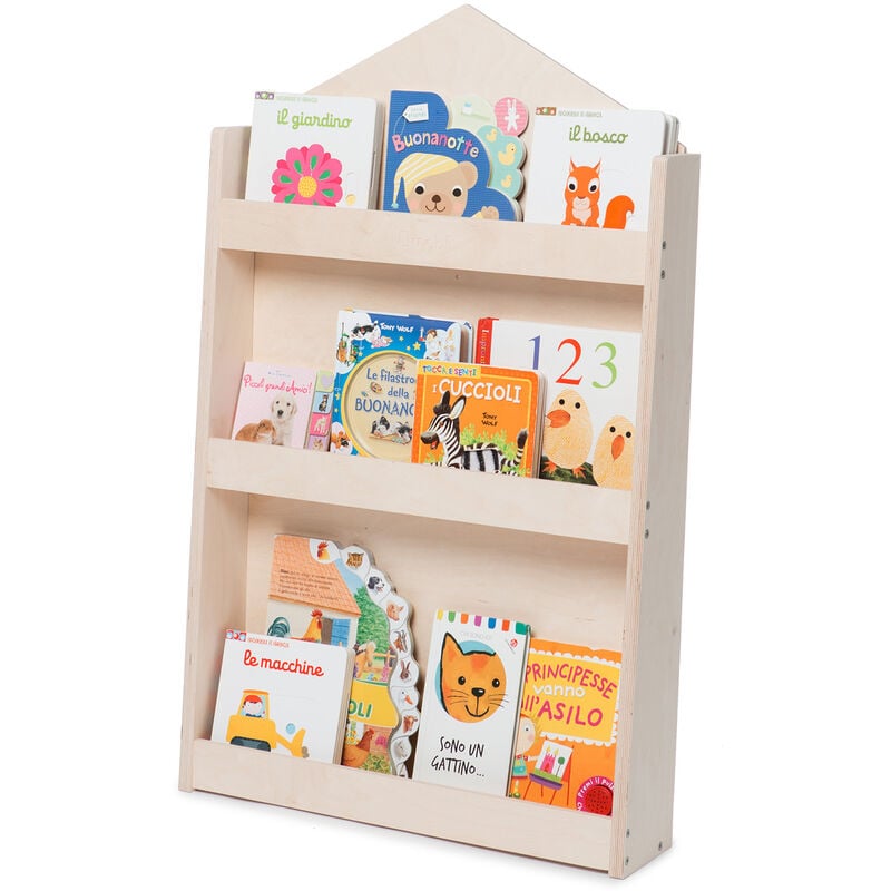 

Cuckoo Natural librería para el hogar Montessori Multiplex 60 x 95 x 13 cm