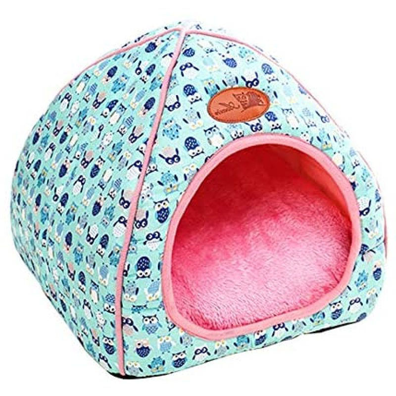 

Abcrital - Cuddly Cave Cat Bed para gatos y perros pequeños Cómoda cama para gatos, Casa para gatos Elegante cama para gatos