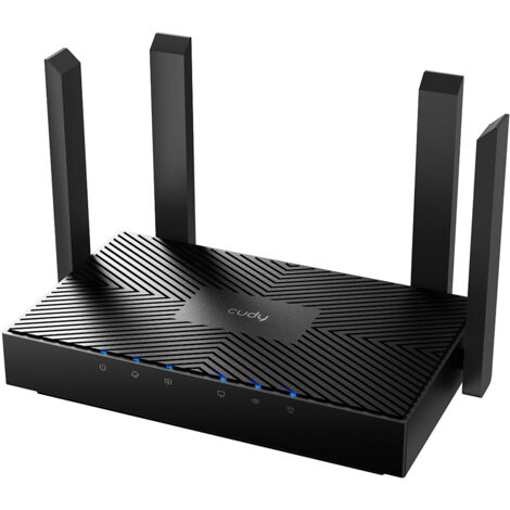 Cudy WR3000 router wireless Gigabit Ethernet Dual-band (2.4 GHz/5 GHz) Nero