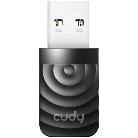 Cudy WU1300S Adattatore USB Wi-Fi Dual Band AC1300 867Mbps Nero