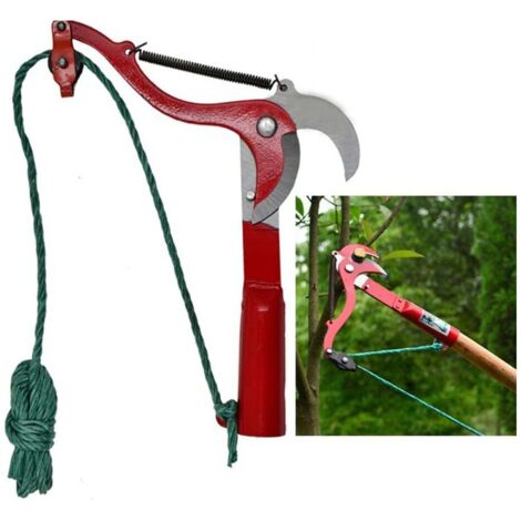 Cueilleur de fruits télescopique, sécateur de jardin télescopique, sécateur télescopique, élagueuse sur perche, scie d'élagage télescopique, sécateur