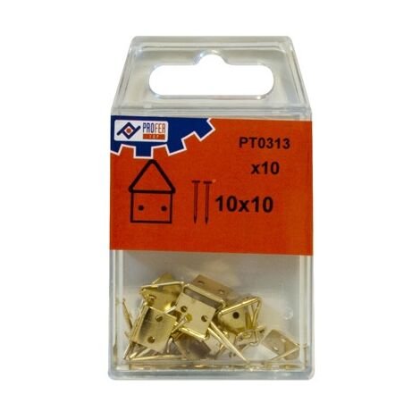 CUELGACUADRO CLAVAR C/6 PZS - 14X14 MM