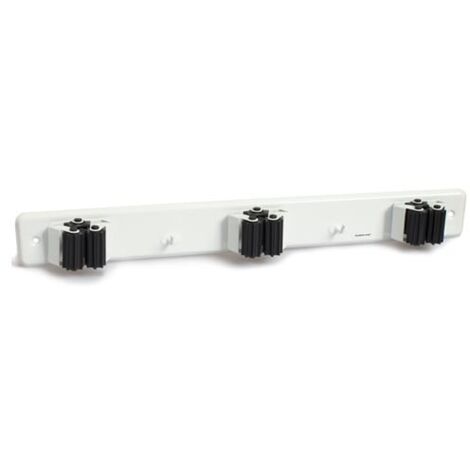 CUELGAESCOBAS TRIPLE C19003B BLANCO