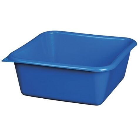 Cuenca Cuadrada 29cm 5.5l Azul - Aluminio y Plástico