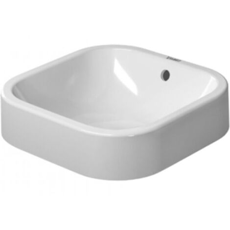 Cuenca superior de Duravit Happy D.2 40cm con desbordamiento, sin