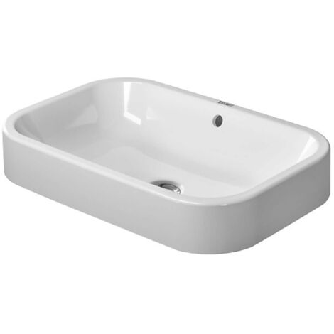 Cuenca superior de Duravit Happy D.2 60cm con desbordamiento, sin