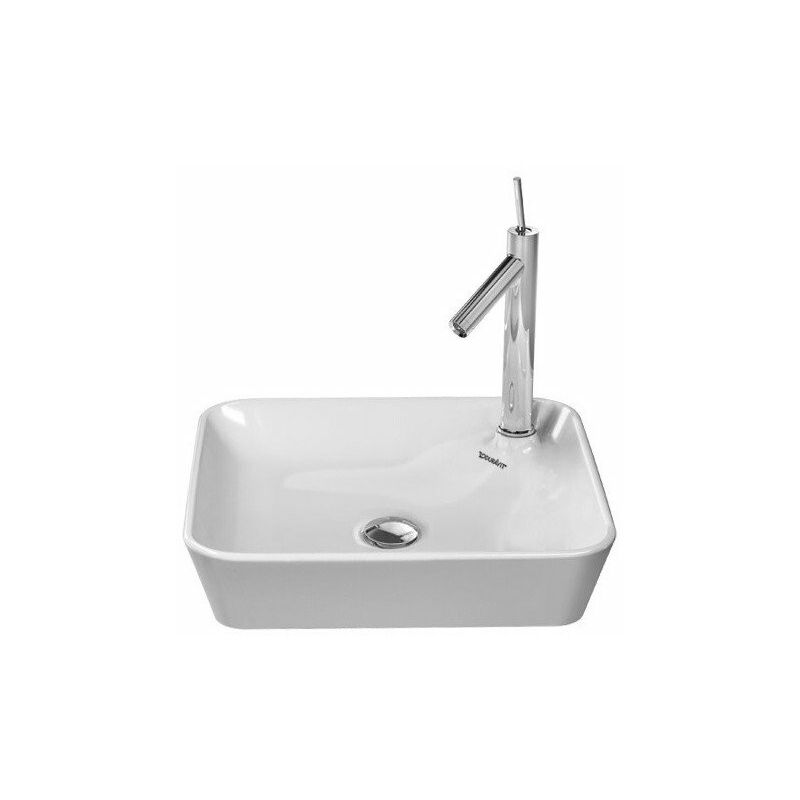 

Lavabo sobre encimera STARCK 1 sin rebosadero 460x460mm 1 orificio we