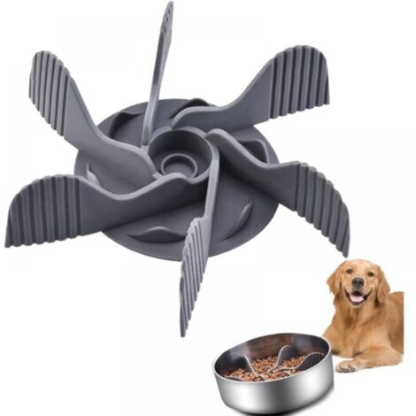 Cuenco anticolisión para perros, inserto anticolisión para cuencos de perros, alimentación lenta, inserto para cuencos de perros, compatible con varios cuencos, cortable,