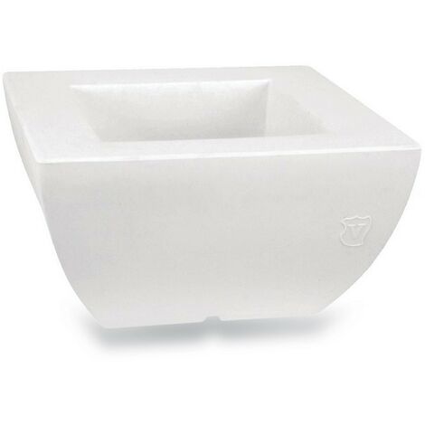 Cuenco bajo Genesis Quadra  Blanco - 40 cm