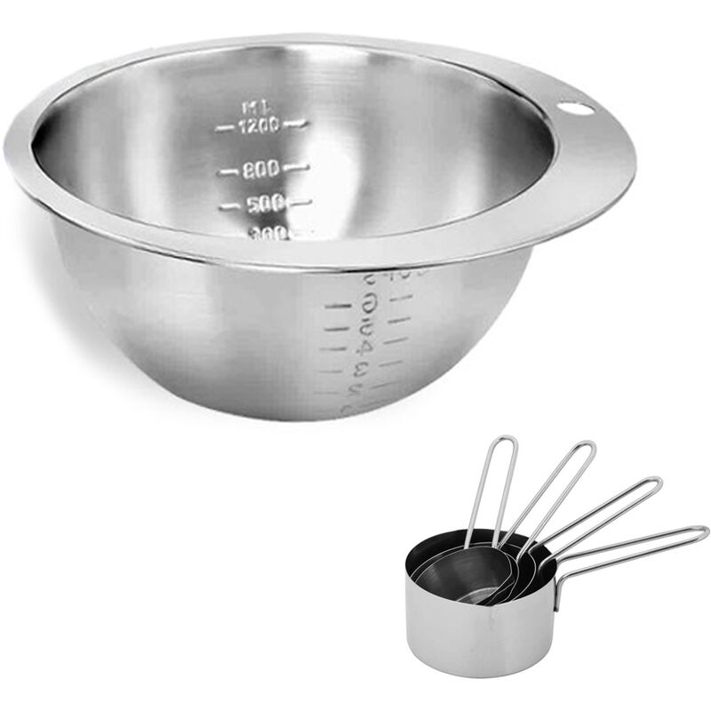 

Cuenco de acero inoxidable de Alta calidad para montar, 1,2L