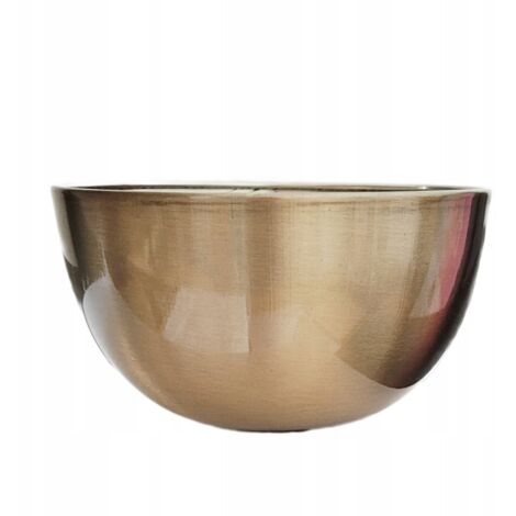 Cuenco de cocina MICHA dorado ACERO 28,5 cm