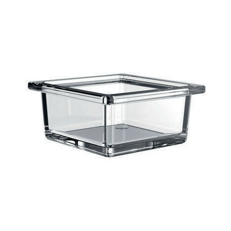 Cuenco de cristal de emco liaison cuadrado para barandilla,
