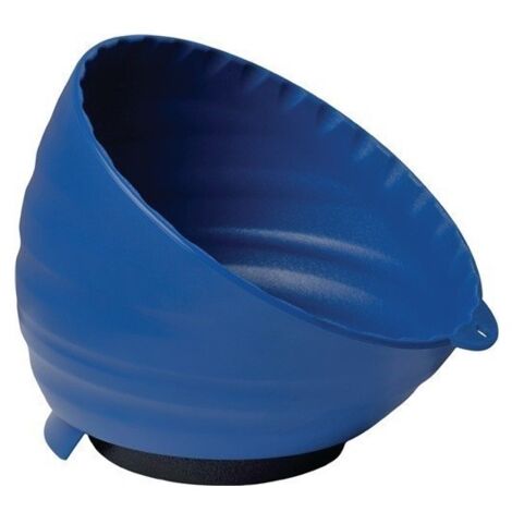 Cuenco Magnetico De Plastico 15Cm Para Tornillos Azul Promat