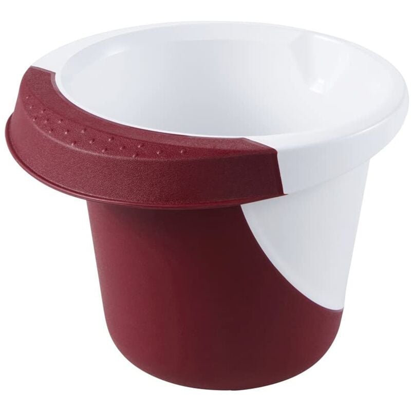 

Keeeper - Cuenco para Mezclar, PP/TPE, Rojo Burdeos, 1,5 l